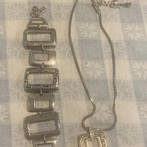 Brighton reversible, Necklace and Matching bracelet